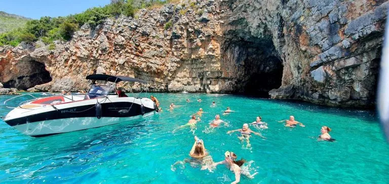 Blue Cave boat tour