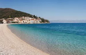 Blue water of lovran