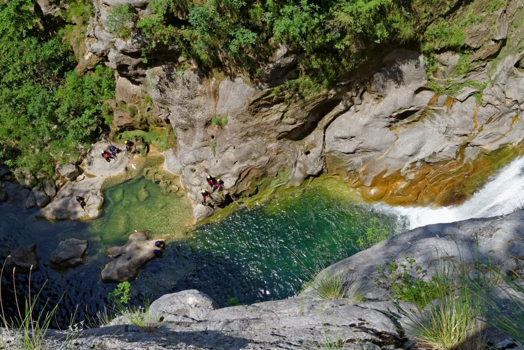Step out of your comfort zone with canyoning