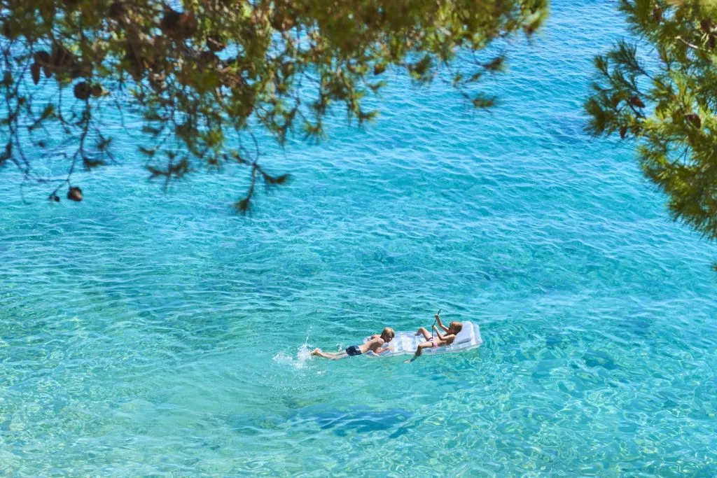 Hvar beach fun scaled