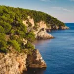 Koločep cliffs