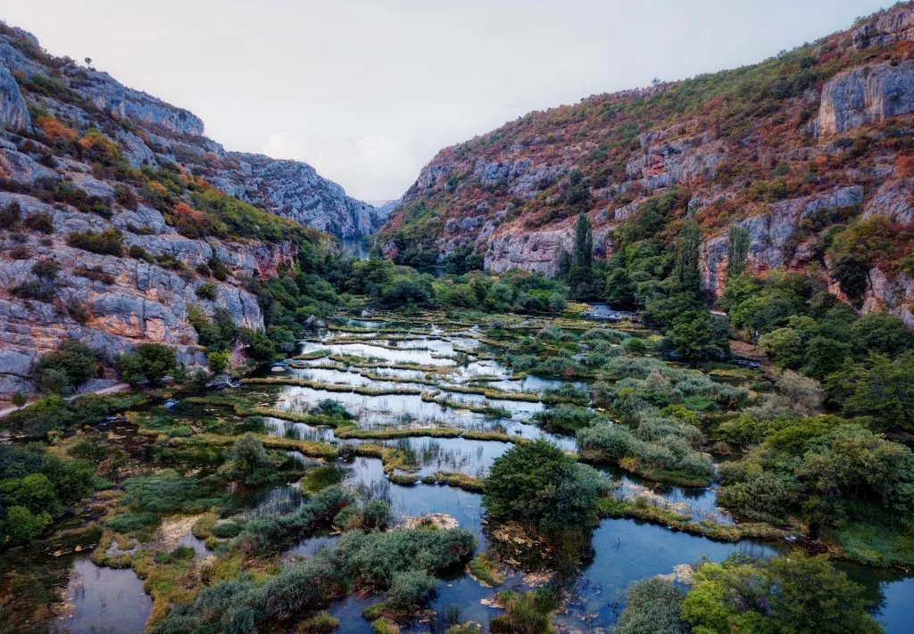 Cycle through the splendors of Krka National Park