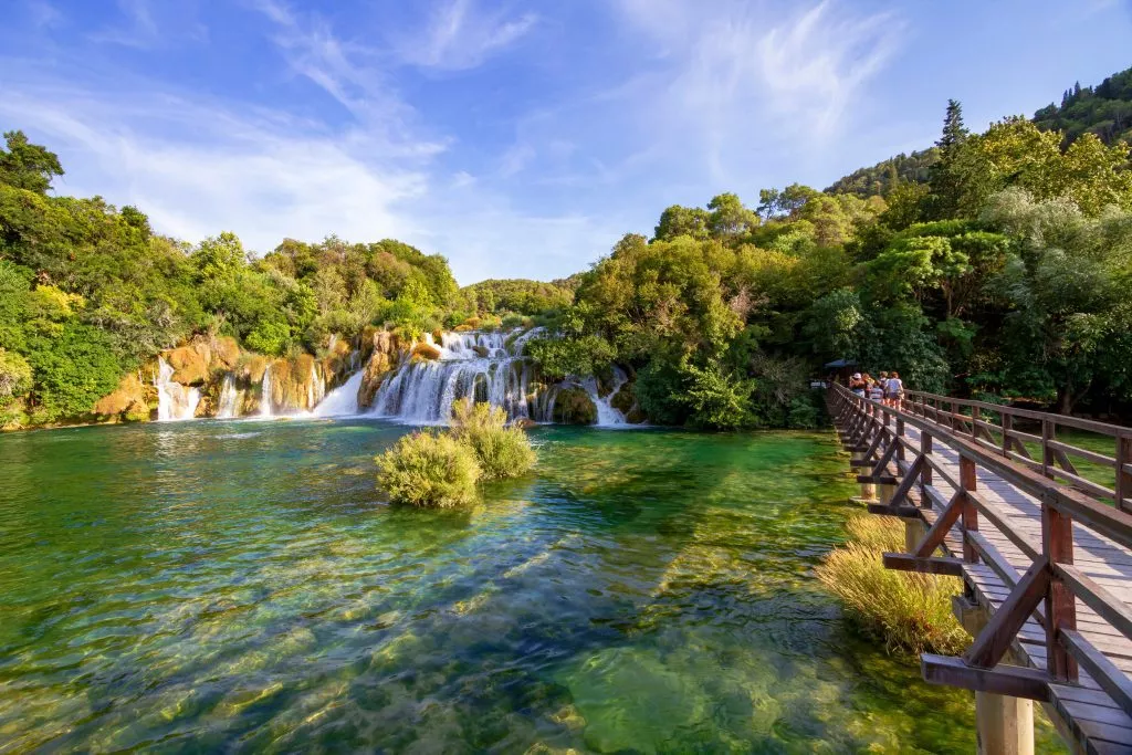 Krka national park walk