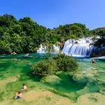 Swimming Krka National Park