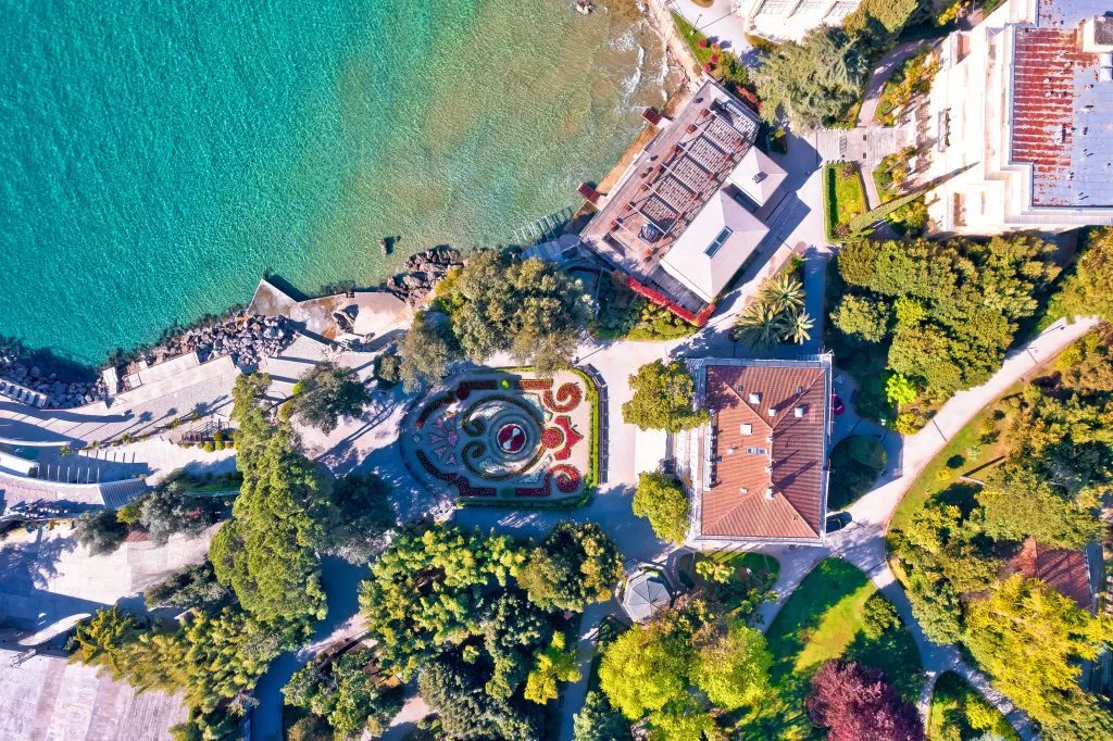 Lungomare coastal promenade lovran