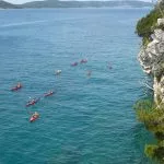 Kayaking around Marjan hill