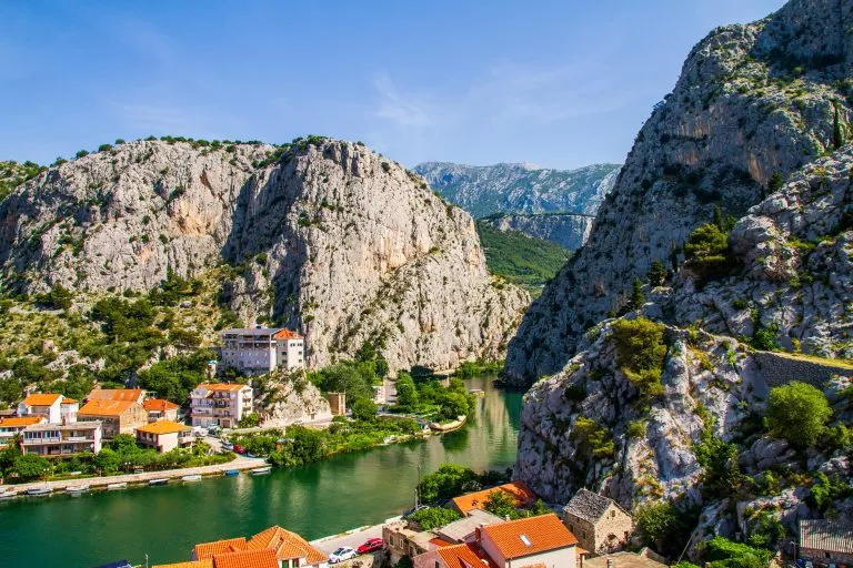 View of Omiš