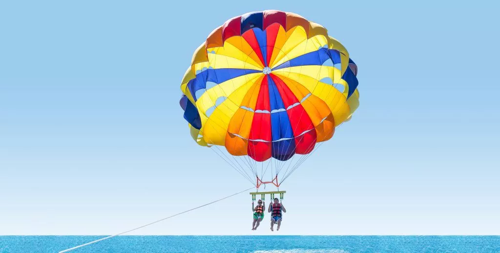 Parasailing in Split