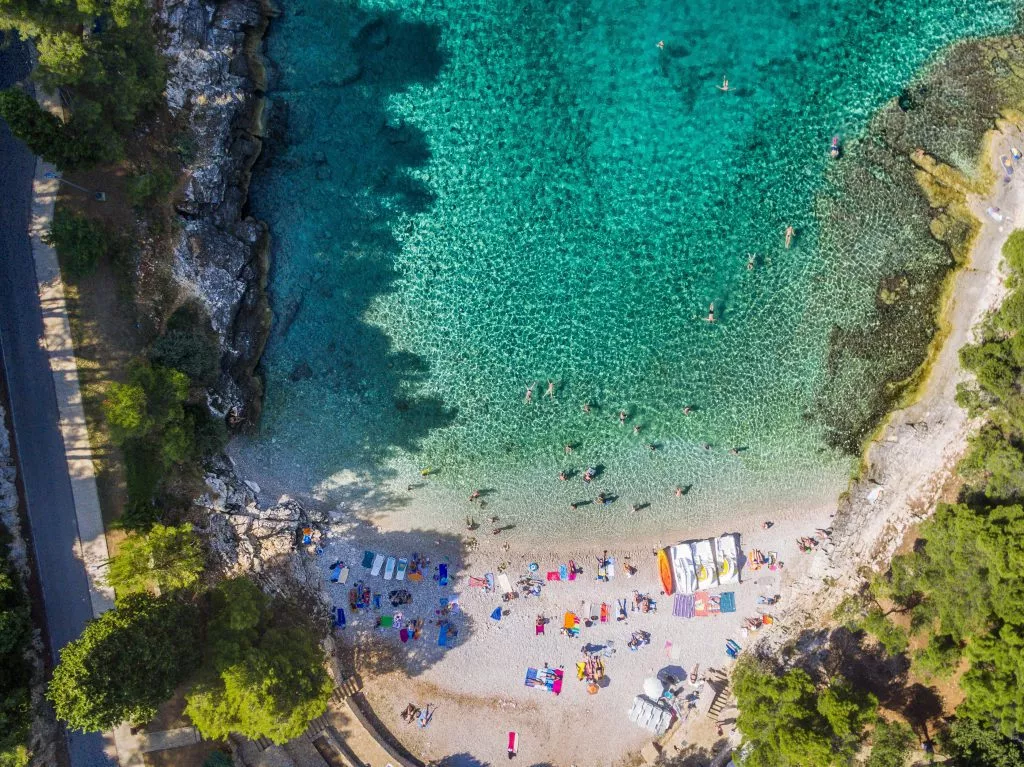 Pula beach