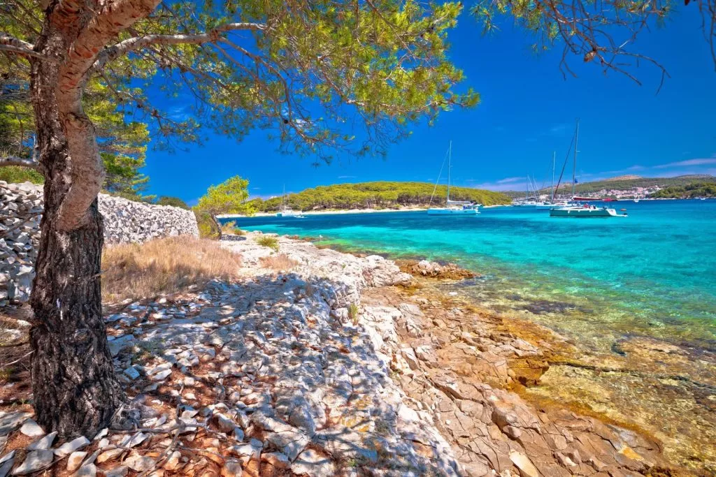 Rocky beach croatia scaled