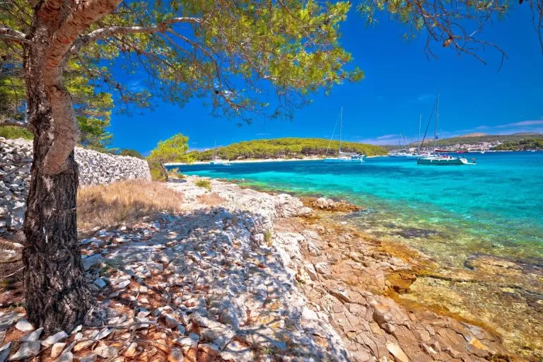 Rocky beach croatia scaled