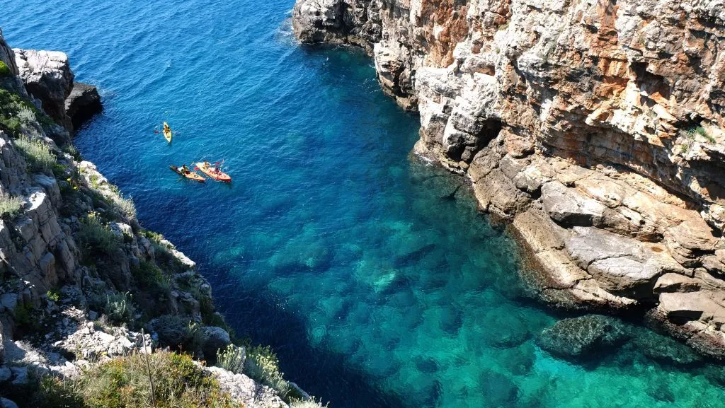Lokrum island Sea Kayaking