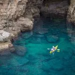Sea kayaking around Dubrovnik