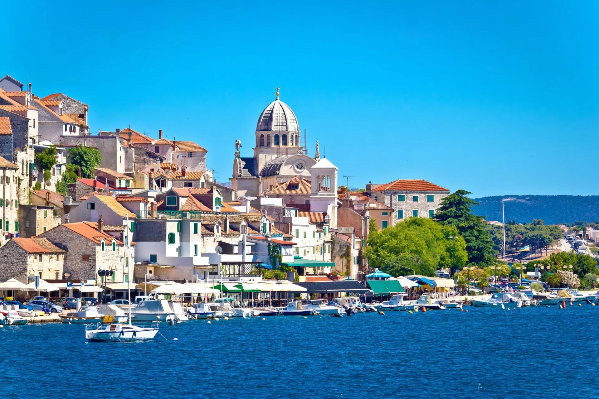 Sibenik Meerblick