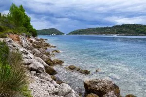 Sipan island beach