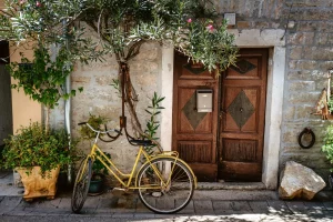 Skradin oude stad