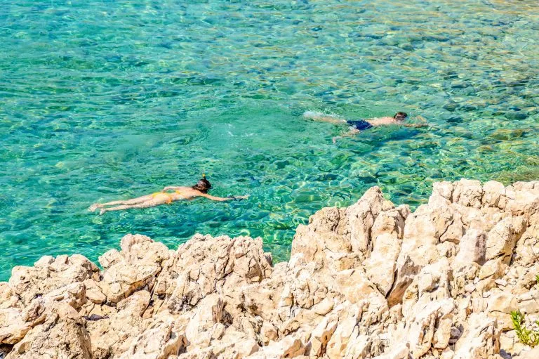 Swimming and Snorkeling