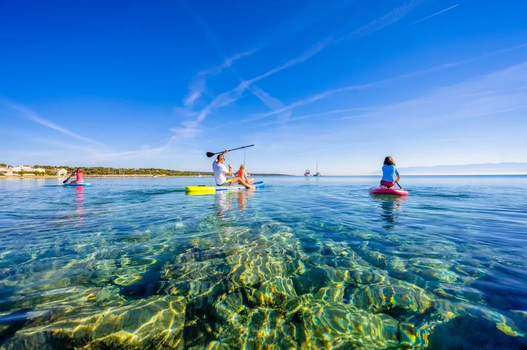 Paddling fun