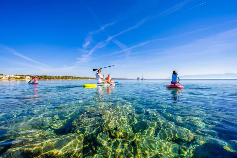 Paddling fun