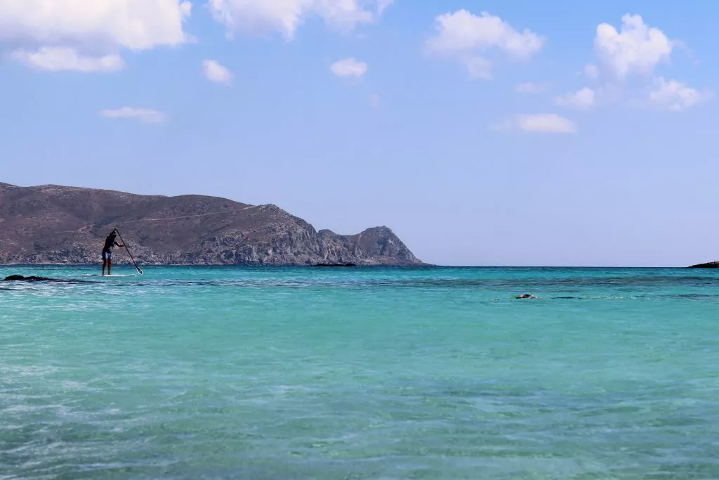 Sup croatian waters