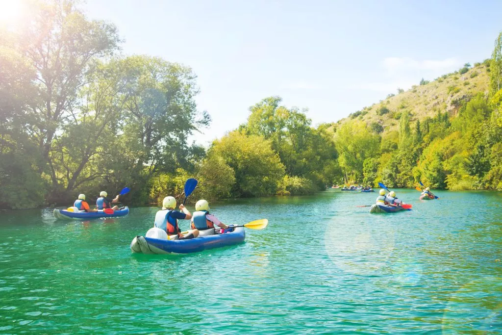 Fun on Zrmanja river